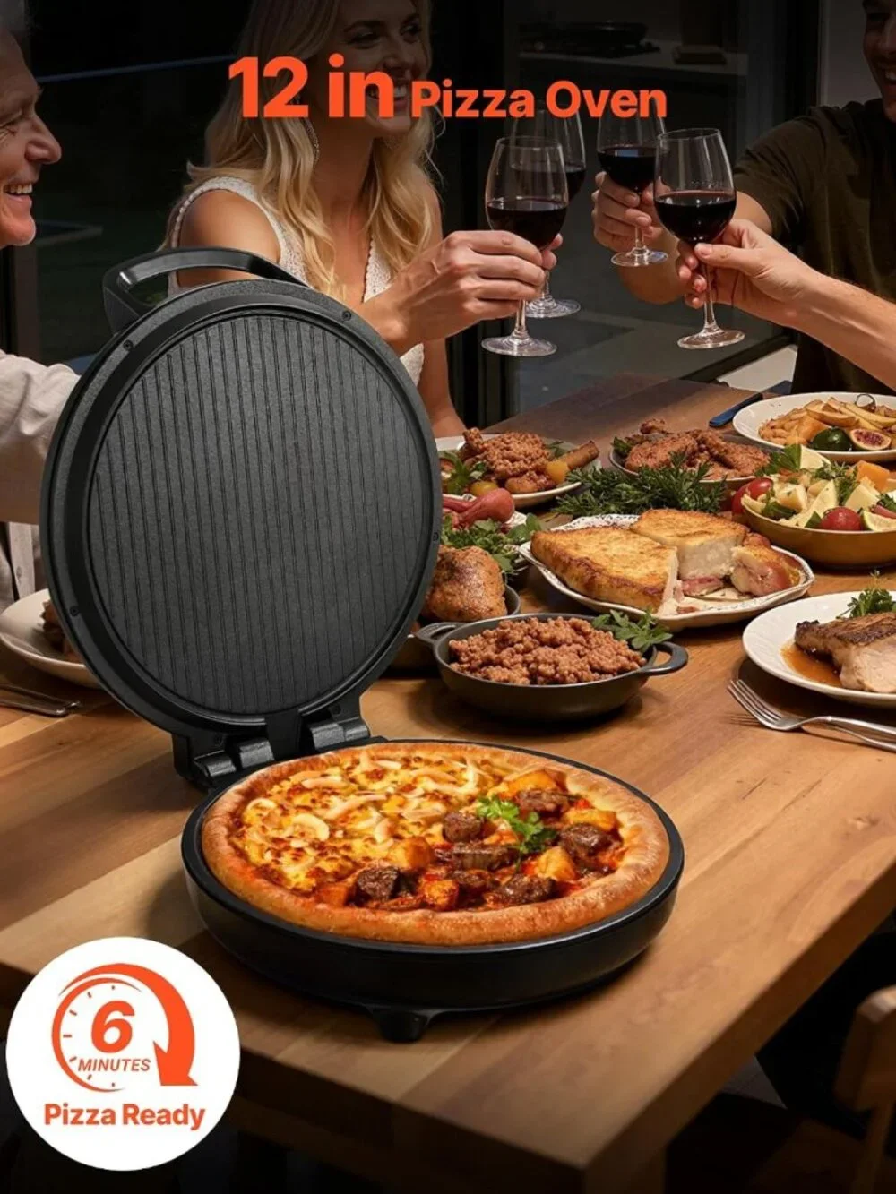 Electric Pizza Oven 12